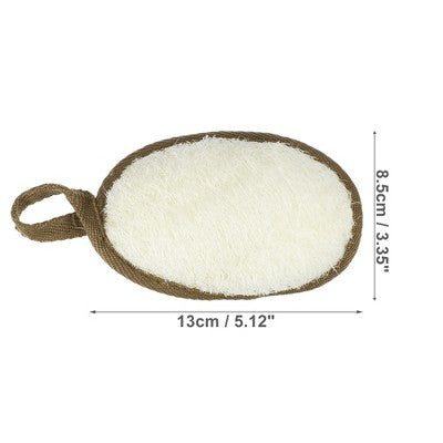 Balta prausimosi pagalvele su rankena patogiam suemimui