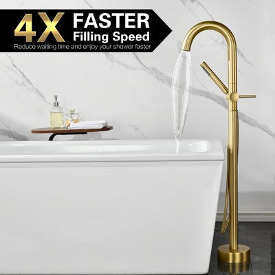 Vienos rankenos grindinis maisytuvas voniai su duseliu